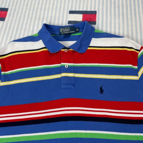 Vintage Polo by Ralph Lauren striped polo shirt - Picture 3 of 5